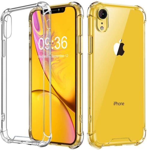 COVER CUSTODIA TRASPARENTE TPU SILICONE antiurto per APPLE IPHONE - Foto 10 di 41