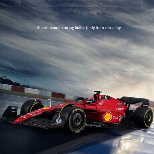 1x Bburago 1:43 2022 Ferrari F1-75 F1 Modellauto #16 Charles Leclerc Modellauto - Bild 7 von 8