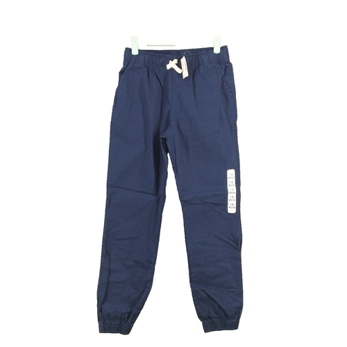 NWT THE CHILDREN'S PLACE Kids Jogger Pants Size 14 Blue Cotton Drawstring