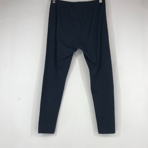 J. JILL - WOMEN'S SMALL PETITE - NAVY ELASTIC WAIST ANKLE LEGGINGS - Picture 3 of 6