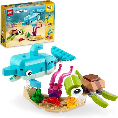 LEGO CREATOR 3IN1 SET CON ANIMALI MARINI