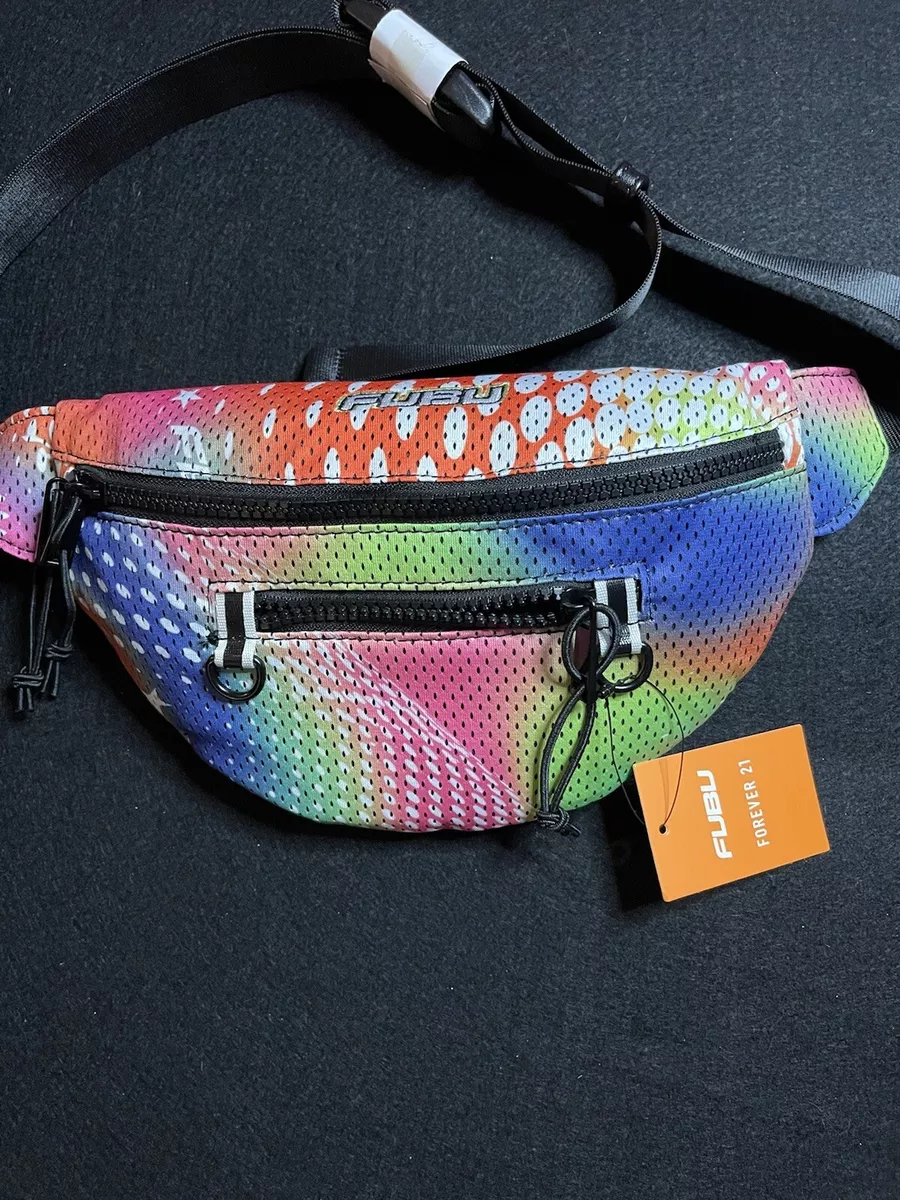 Forever 21 FUBU Multicolored NWT MESH Cross Body Fanny Pack