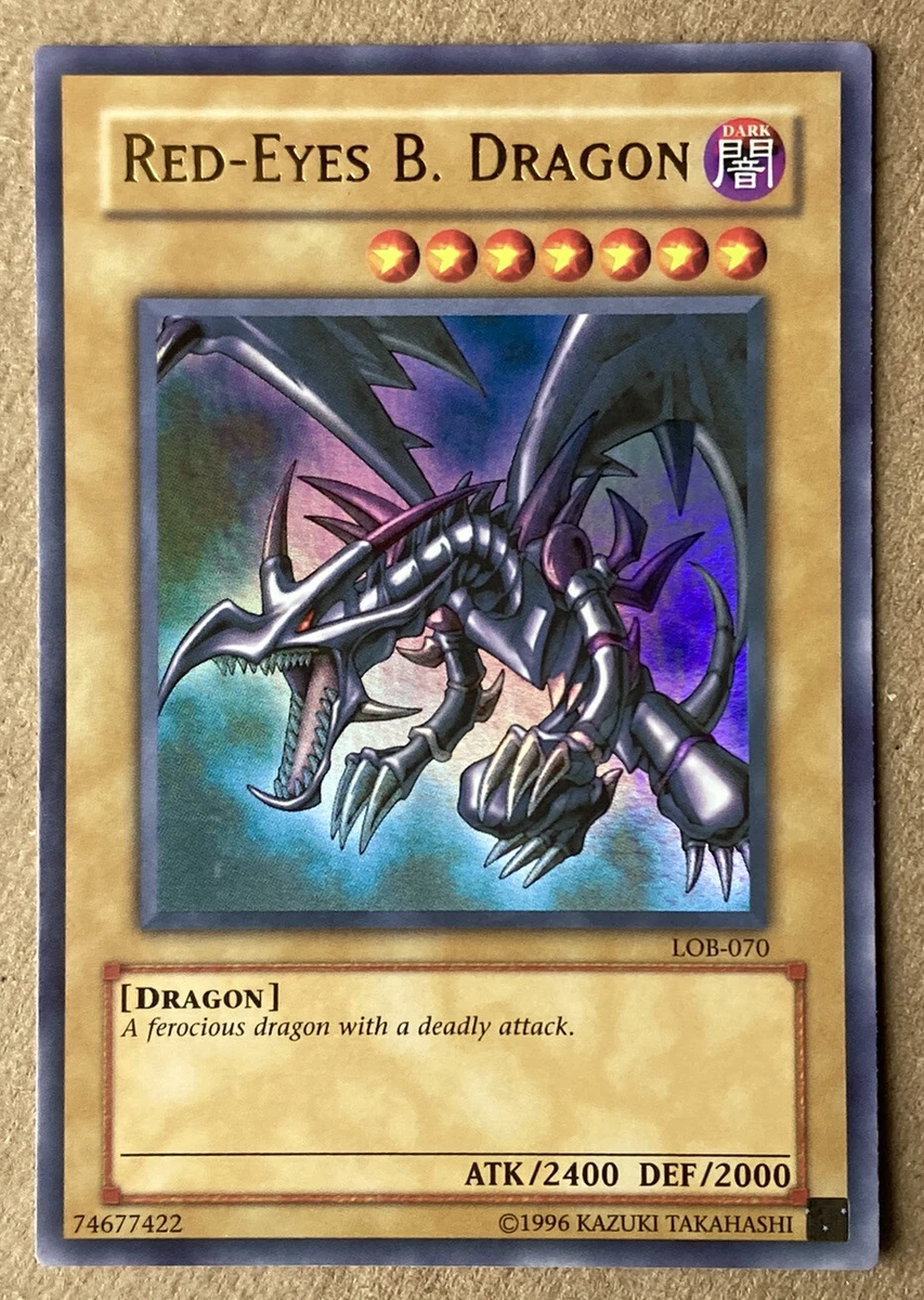 Red-Eyes B. Dragon LOB-070 The Legend of Blue Eyes White Dragon