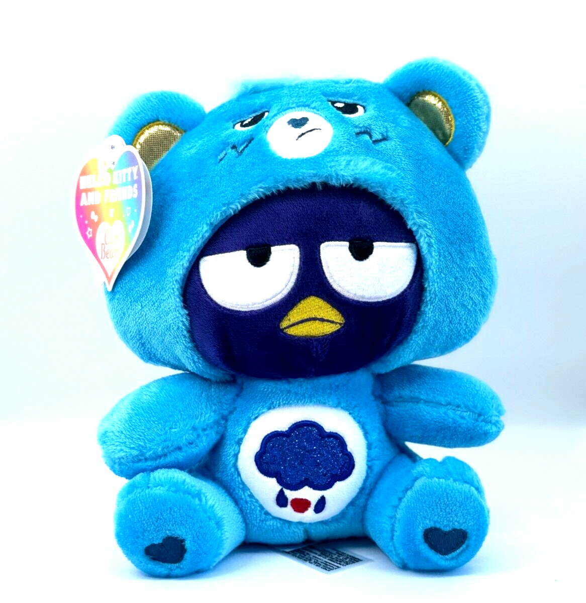 まるまるちゃん Care Bear x Sanrio Badtz-Maru Dressed As Grumpy Bear 9