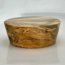 SPALTED MAPLE BOWL BLANKS, 10"X3.5" BULK LISTING, WOOD LATHE TURNING STOCK