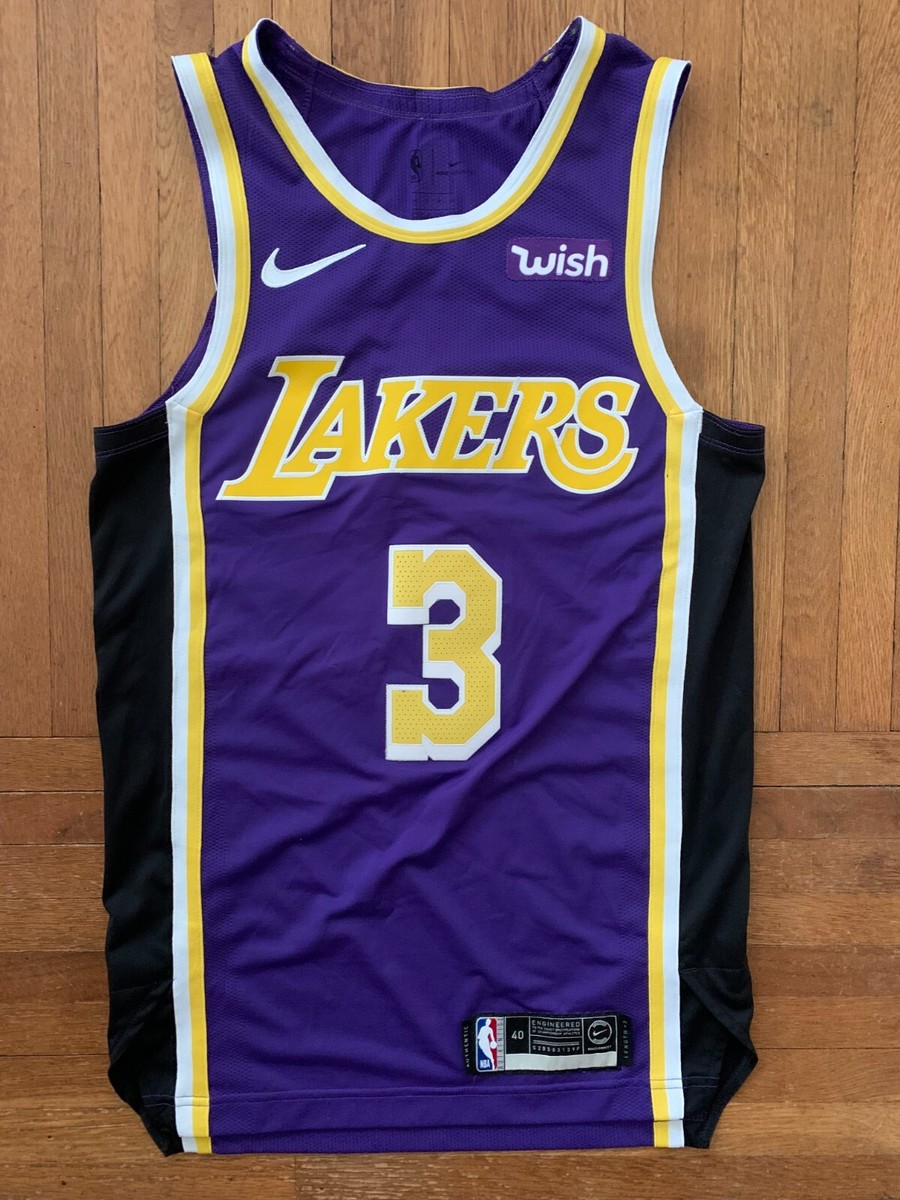 Nike Los Angeles Lakers Davis ユニフォーム Anthony Davis Los Angeles Lakers Nike Classic Edition
