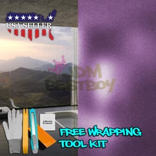 *48"x84" Purple Frosted Film Glass Home Bathroom Window Security Privacy Sticker