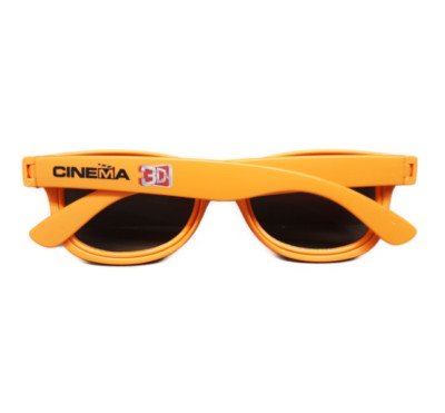 Cinema 3D Edition 2 Orange Brille Kinobrille TV Filme Kino Fernseher