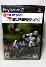 PS2 Suzuki TT Superbikes: Real Road Racing (Sony PlayStation 2, 2005) Complete