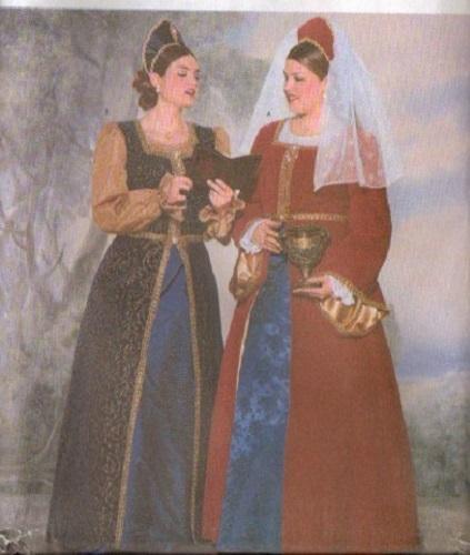 OOP Butterick Renaissance Costume Pattern Victorian Civil War Making History - Picture 22 of 30