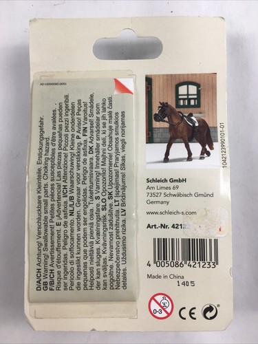 SCHLEICH 42123 Zubehör - Reitpferd - Springsattel & Trense NEU - Bild 5 von 5