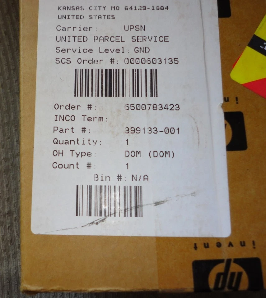 399133-001 SPS-Proc 3.8 GHz/800.2M Irwindale NEW in FACTORY SEALED BOX - Image 2 of 3