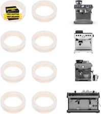 8Pcs Felt Washer Replacement for Breville Espresso Machine Grinders Espresso Mac