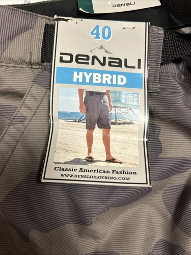 DENALI SHORTS HYBRID SIZE 40 (CLASSIC AMERICAN FASHION) CARGO PANTS (CAMO) - Picture 2 of 15