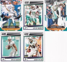 MIAMI DOLPHINS 5 CARD LOT.
