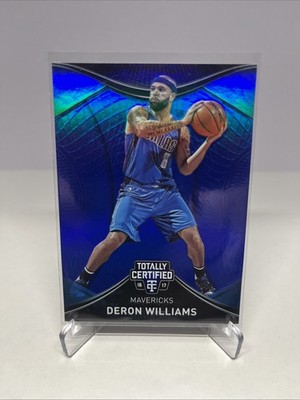 Deron Williams 2016-17 Panini Totally Certified - #75 Blue #/99 Dallas Mavericks
