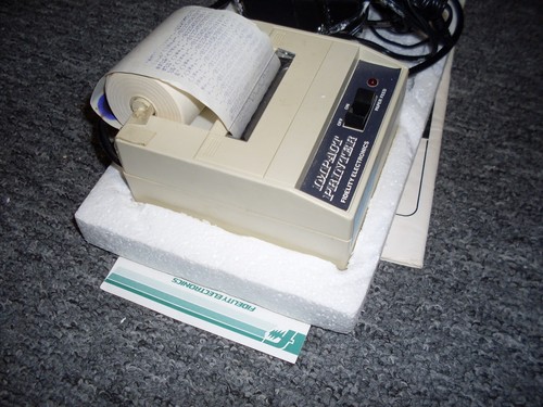 Impact printer fidelity electronics , Niesprawdzona, bardzo rzadka, zgodnie ze zdjęciami - Zdjęcie 21 z 21