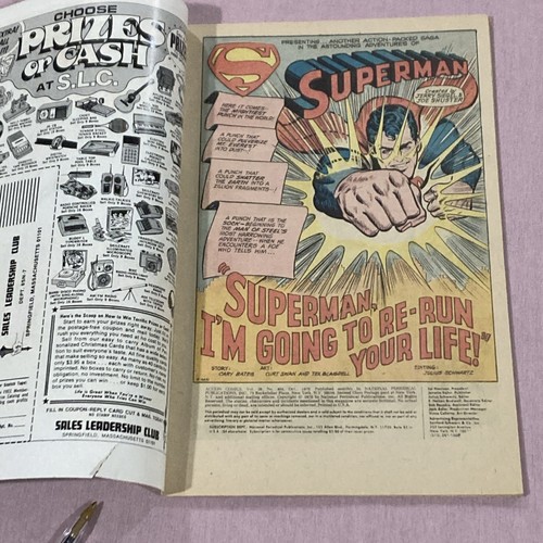 Action Comics #464 #465 Superman vs Lex Luthor, w Batman & Flash 1976 Bronze DC - Picture 5 of 12