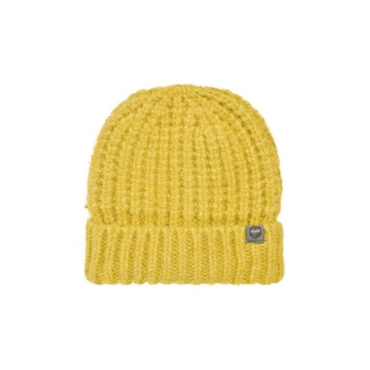 Weird Fish Clare Double Rib Beanie Hat - Antique Moss - One Size - BNWT -Was £25