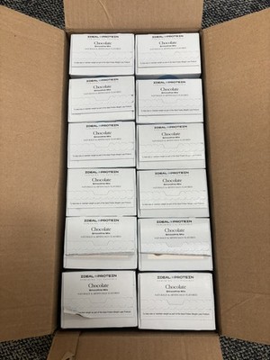Ideal Protein Chocolate Smoothie Drink Mix Diet Food Case Of 12 Boxes NEW