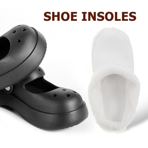 Schuhüberzüge Aus Samt Mann Arbeit Winter Clogs Schuheinlagen Fersenschutz - Bild 8 von 10