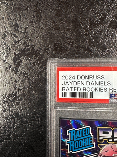 2024 DONRUSS JAYDEN DANIELS RATED ROOKIE RETRO #11 MINT GEM MT 💎PSA 9 - Photo 2/6