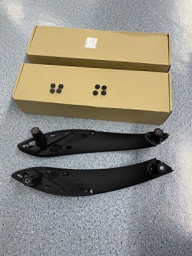 1 Pair For BMW F30 F80 F31 Front Left & Right Inner Trim Door Pull Handle Black - Picture 9 of 10
