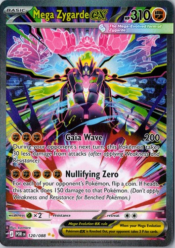 Mega Zygarde ex - Perfect Order #120 Price & Value ($59.54