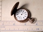 American Waltham Antique Running Pocket Watch Seaside Circa 1902