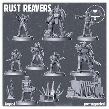 Fallout: Wasteland Warfare - Raiders Core Box - Proxy 3D Printed Models
