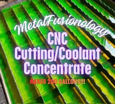 MetalFusionology CNC Plasma Table Fluid Mix. Makes 100-300 Gallons