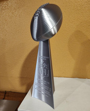 Full Text Super Bowl I - LX 1-60 Vince Lombardi Trophy 13.5"