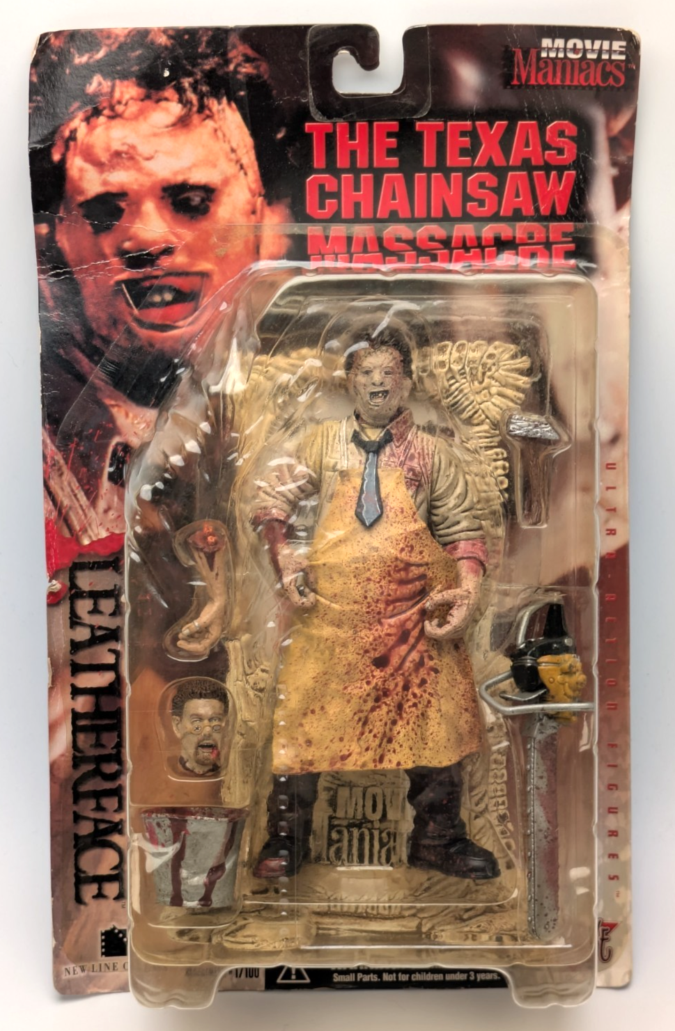 Movie Maniacs Leatherface Figure | Texas Chainsaw Massacre | McFarlane 1998