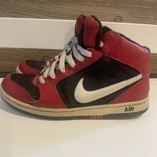 Nike Air Prestige 2 High 'Chicago' 2009 Black Red 335808 061 Mens Size 10