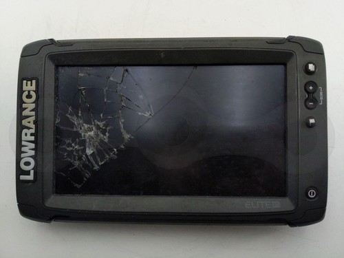 LOWRANCE ELITE 9 TI BOAT CHARTPLOTTER GPS FISHFINDER 9" DISPLAY HEAD UNIT SCREEN - Picture 3 of 7