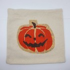 Pottery Barn Scary Halloween Pumpkin Jack O’ Lantern Pillow Cover 18"x18" 