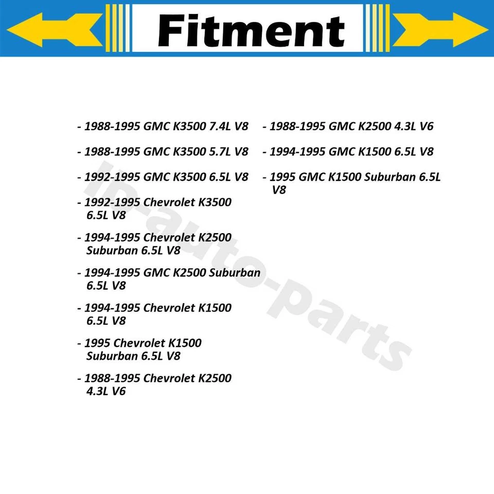 2X Manguera de línea de freno delantero primera parada para Chevrolet K1500 1994 1995 Foto 3 de 4