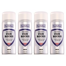 4x Bartoline Stain Blocker Spray Mould Grease Rust Surface Protection 400mL