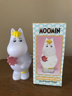 Offizielles Mumin Love Schnorcheljungfer und Mumintroll Nachtlicht LED USB/Batterie