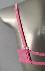 Victoria's Secret Bra Very Sexy Open Strappy Bow Unlined Balconet Balconette Nwt