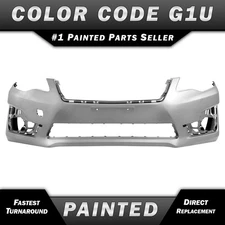 NEW Painted *G1U Silver* Front Bumper Cover Fascia for 2015-2016 Subaru Impreza