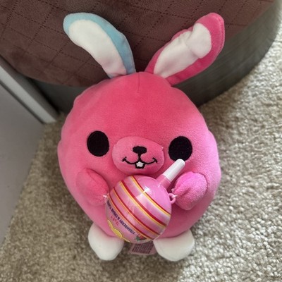 ZURU SNACKLES 5 Zoll Britney der Hase Kaninchen & Chupa Chups Lutscher weiches Plüschtier