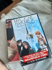 LOT 2  K7 VHS MYLENE FARMER (l'intégrale des clips remasterisés en stéréo) 2h20