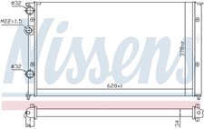 NISSENS 652451 Kühler, Motorkühlung für SEAT,VW