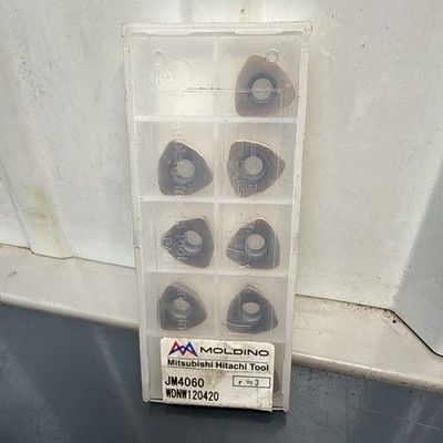 Mitsubishi MOLDINO Carbide Milling Inserts QTY9 WDNW120420 JM4060
