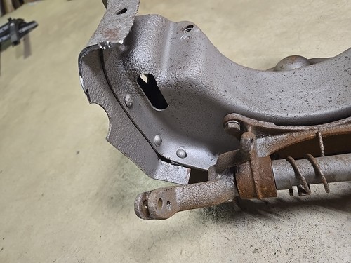Original 1933 1934 Ford Center crossmember Transmission Mount #2 - Picture 7 of 14