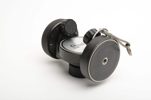 Spiratone tripod head w/vertical tilt, rotate, and head spin, nice! - Picture 4 of 5