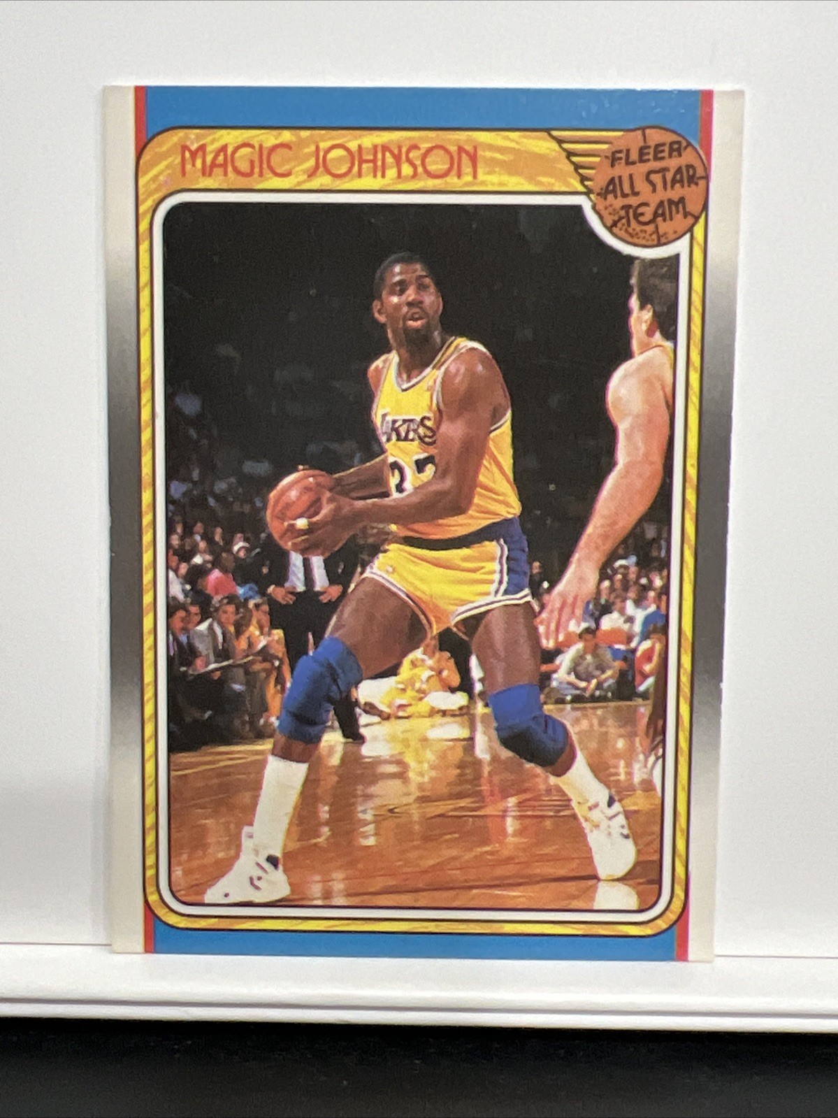 1988-89 Fleer - Fleer All Star Team Magic Johnson #123
