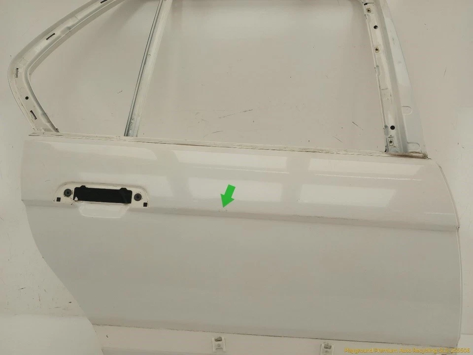 BMW 735i E32 SEDAN Passenger Right Rear Door Shell Panel White Fits 1988-1992 88 Foto 3 de 4