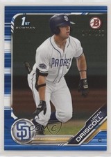 2019 Bowman Draft Blue 141/150 Logan Driscoll #BD-183 fm0